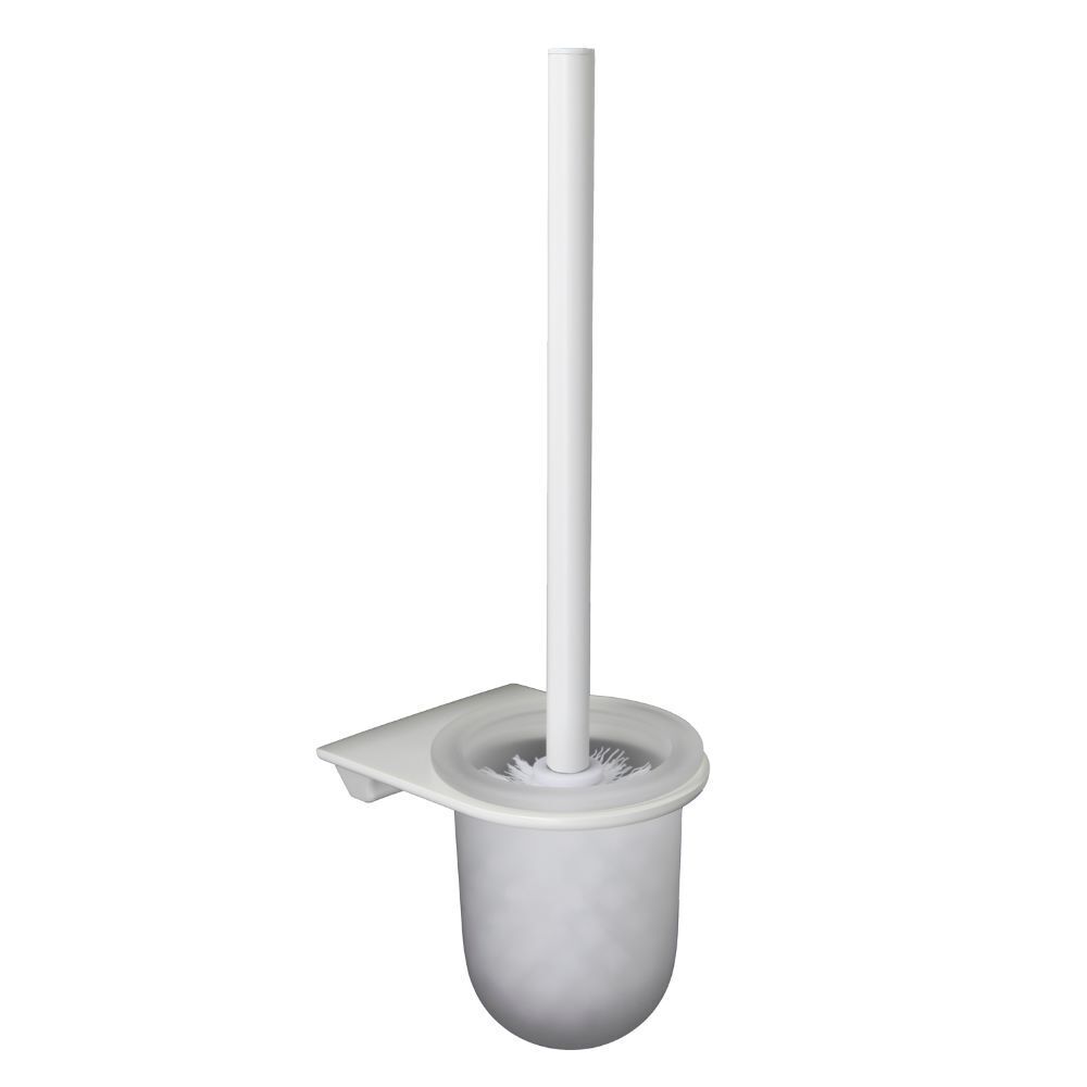 original-24097.jpg Ершик для унитаза WasserKraft Kammel подвесной стекло/металл белый (K-8327W) — изображение 1