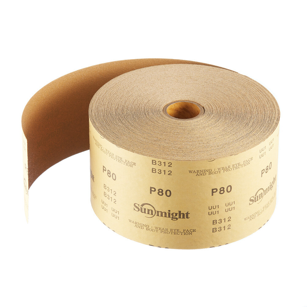 original-241.jpg Наждачная бумага Sunmight Gold B312T 115 мм 50 м Р80 — изображение 1
