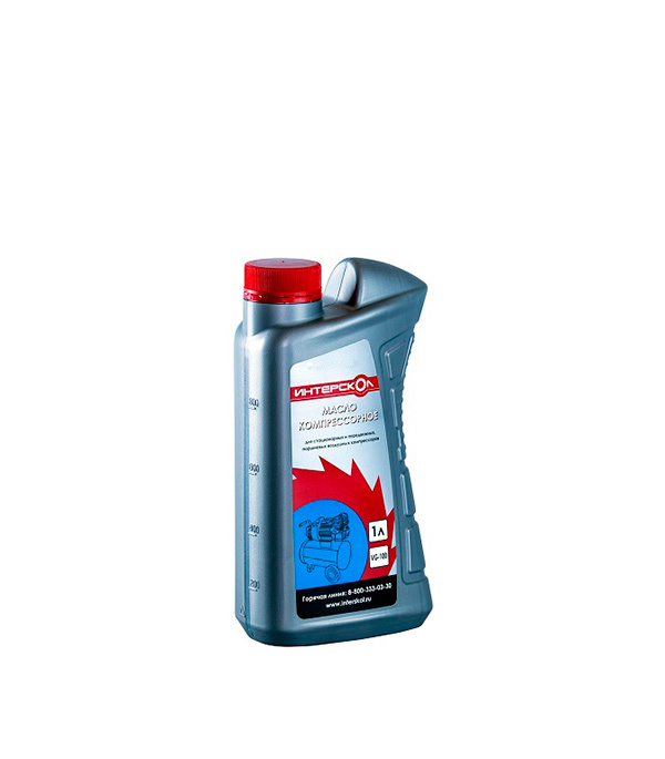 original-24167.jpg Масло Интерскол 1 л для компрессоров (2600010) — изображение 1