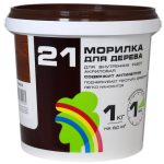 Морилка Радуга ВДАК водная антисептическая махагон 1 кг