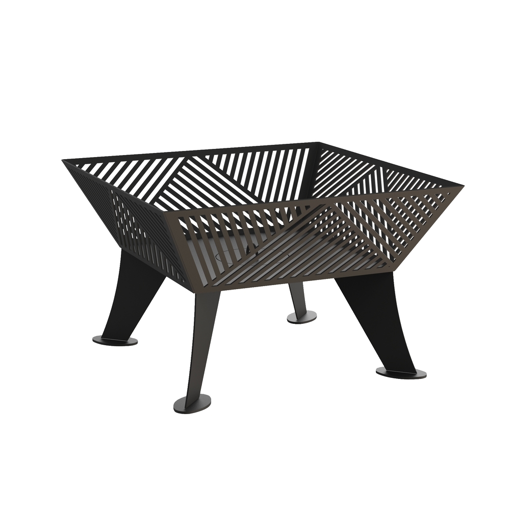 original-24204.jpg Чаша костровая Ибица 620х620 мм плоское дно 4 ножки — изображение 1