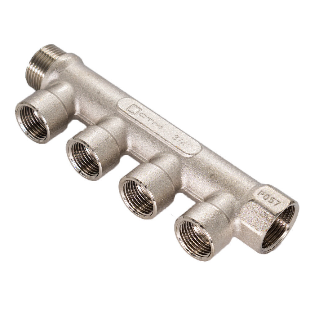 original-24208.jpg Коллектор СТМ 3/4 ВР(г) х 4 выхода 1/2 ВР(г) х 3/4 НР(ш) (C4MF3412) — изображение 1