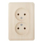 Розетка Systeme Electric Этюд накладная сосна (PA16-105D)