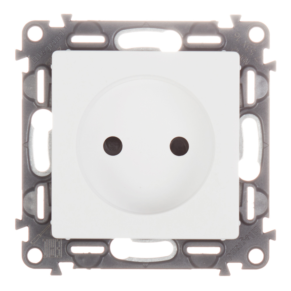 original-24305.jpg Розетка Legrand Valena Life встраиваемая белая со шторками (753416) — изображение 1