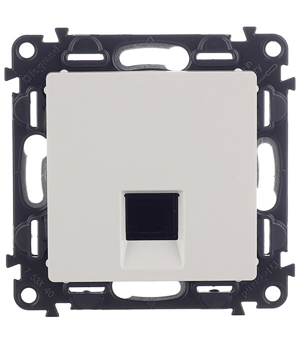 original-24307.jpg Розетка компьютерная Legrand Valena Life встраиваемая белая RJ45 (753440) — изображение 1