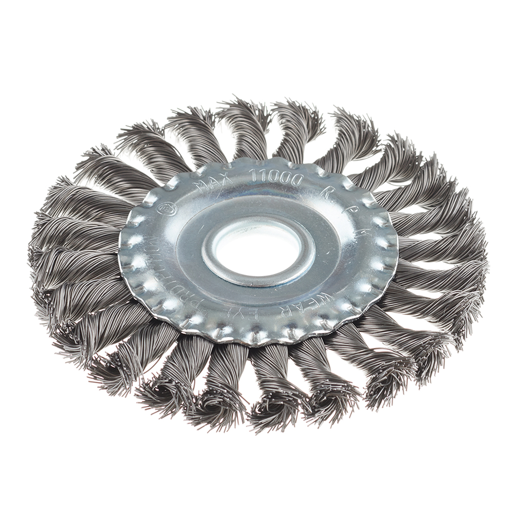 original-24327.jpg Корщетка для УШМ Практика витая жесткая радиальная d125x22,2 мм — изображение 1