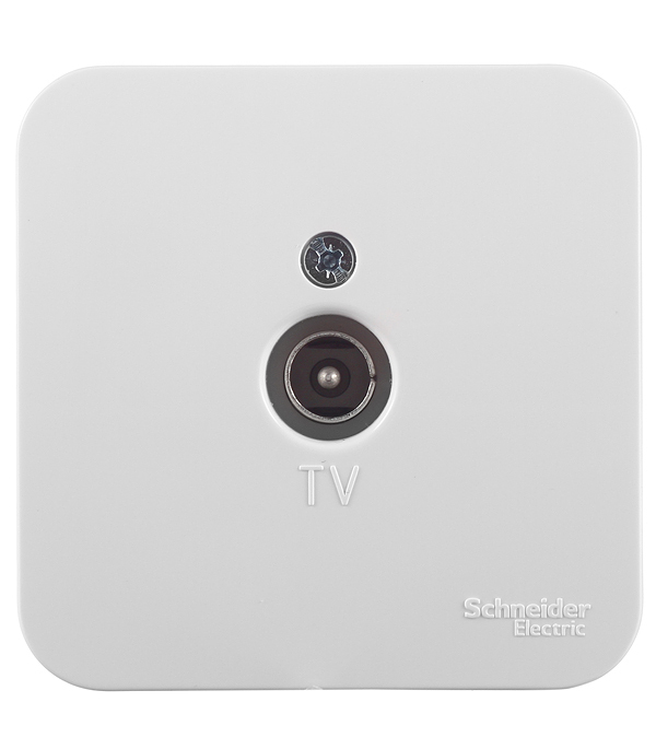 original-24423.jpg Розетка телевизионная Systeme Electric Blanca накладная белая (BLNTA000011) — изображение 1