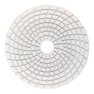 Круг алмазный шлифовальный по камню Hesler гибкий d100 мм P100 для мокрого шлифования (1 шт.)