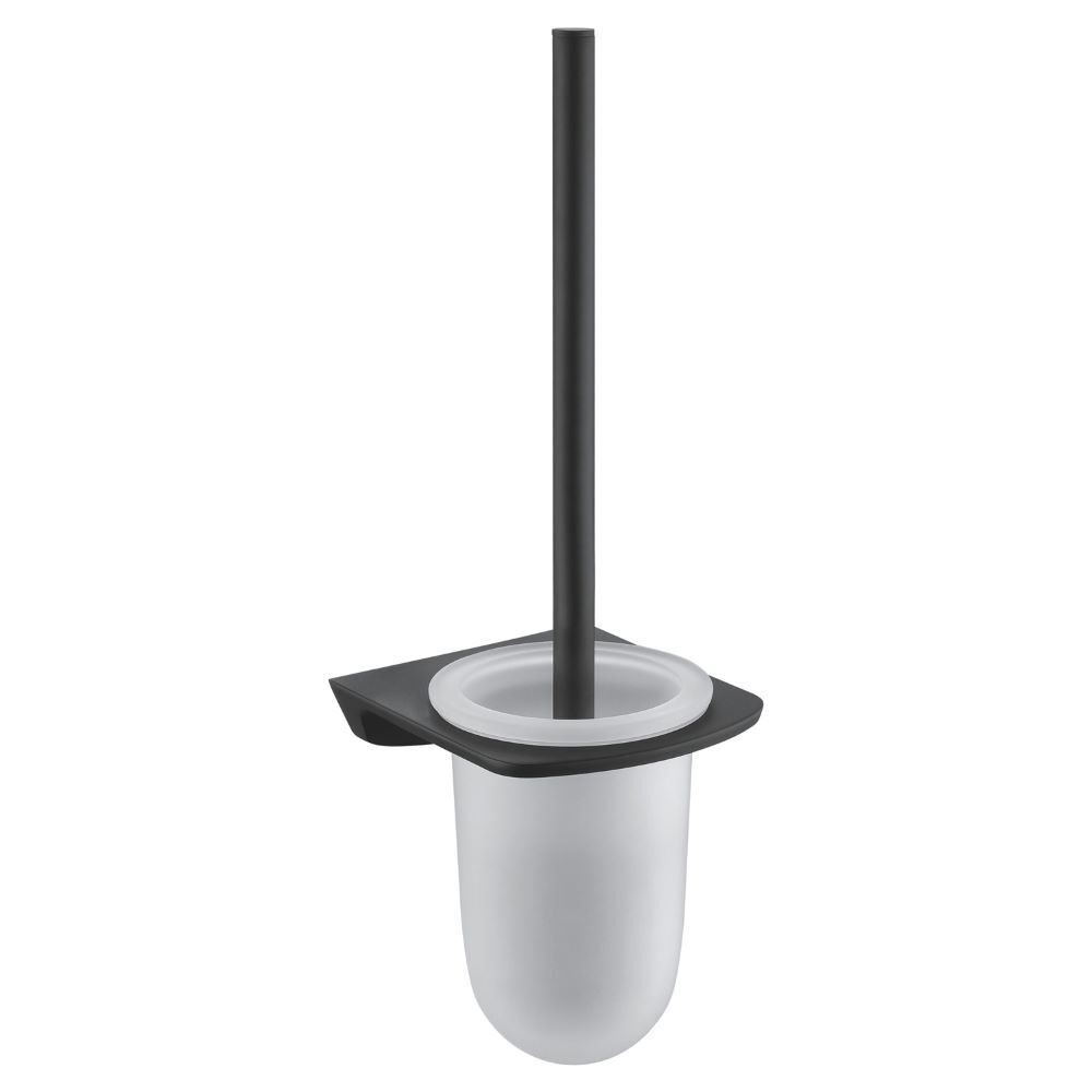 original-24598.jpg Ершик для унитаза WasserKraft Elbe подвесной стекло/металл черный (K-7227) — изображение 1