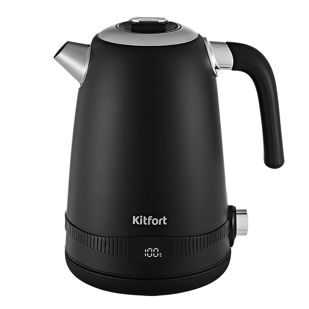 original-24674.jpg Электрический чайник Kitfort КТ-6121-1 1,7 л черный — изображение 1