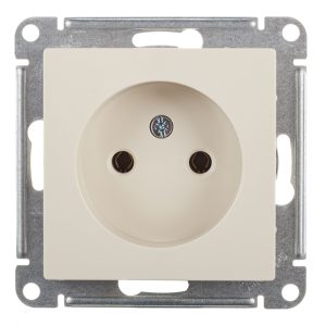 Розетка Systeme Electric AtlasDesign встраиваемая бежевая (ATN000241)