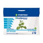 Удобрение минеральное сухое для выращивания рассады гранулированное Leaf Power Fertika 50 г