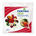 Удобрение минеральное сухое универсальное гранулированное Люкс Fertika 100 г