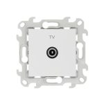 Розетка телевизионная Simon 24 Harmonie встраиваемая белая TV (2410475-030)