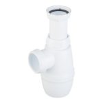 Сифон для раковины и мойки Wirquin Минор 1 1/2х40 мм без выпуска с соединением 40 мм (30718023)