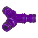 Тройник 1/2 для поливочного шланга MasterProf пластиковый (ДС.071479)