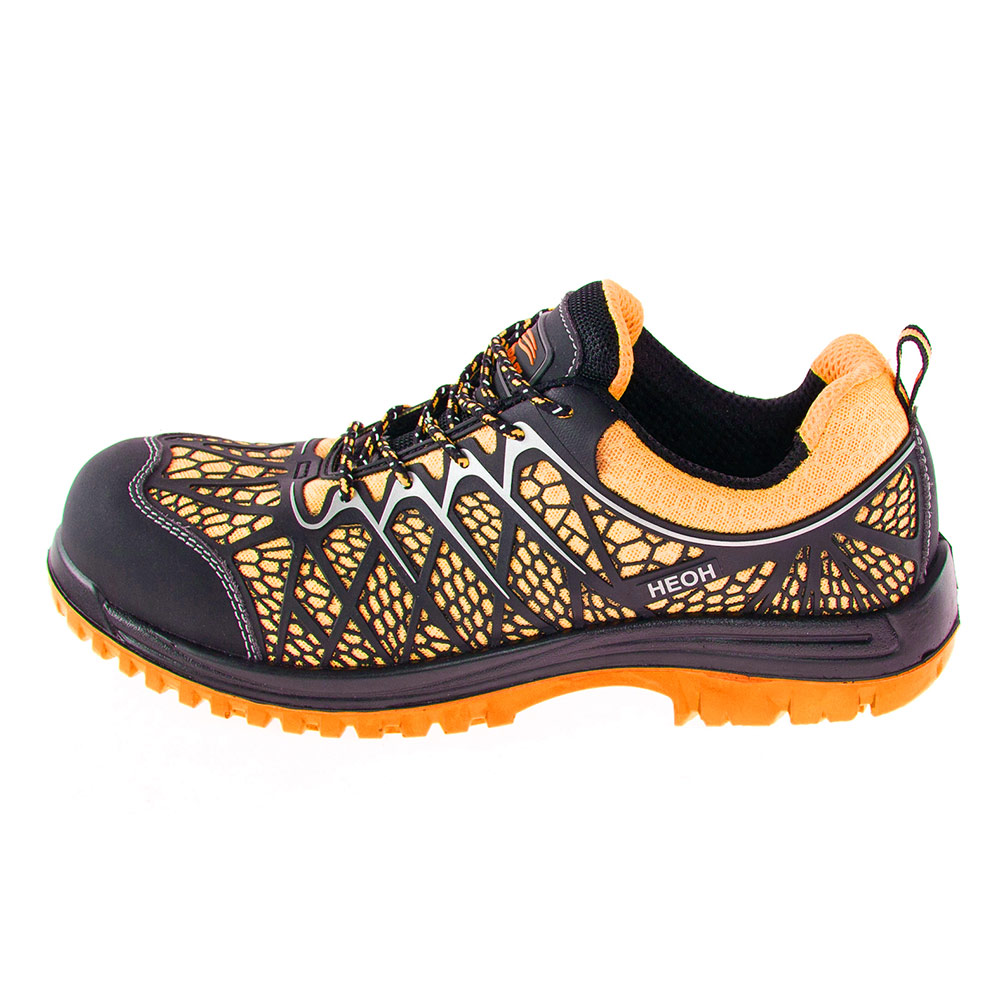 original-25070.jpg Полуботинки рабочие текстильные со светоотражающими элементами размер 42 оранжевые Мистраль Неон (130180) — изображение 1