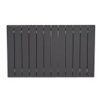 Радиатор биметаллический Rifar Supremo 500 мм 12 секций 3/4 боковое подключение серый