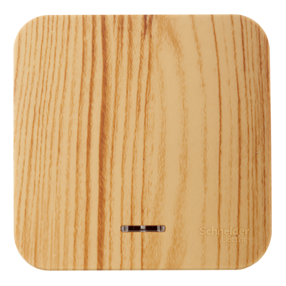 original-25162.jpg Переключатель Systeme Electric Blanca одноклавишный накладной ясень с подсветкой (BLNVA106115) — изображение 1