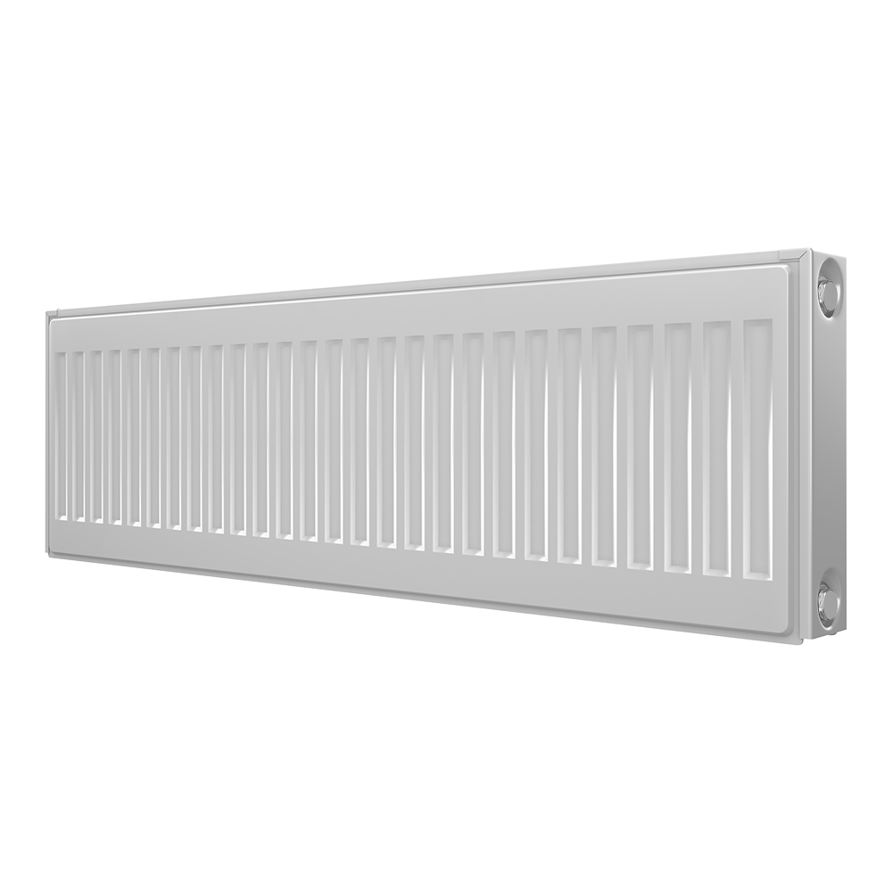 original-2521.jpg Радиатор стальной панельный тип 22 КМ Compact 300х1000 мм1/2 боковое подключение белый — изображение 1