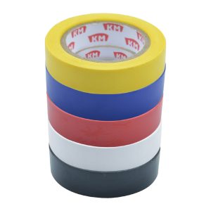 Изолента КМ ПВХ 5 цветов 15 мм 10 м (5 шт.)