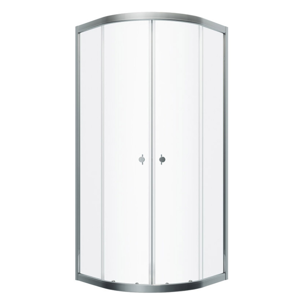 original-25309.jpg Душевой уголок Triton Альфа хром 90х90х185 см полукруг стекло прозрачное 4 мм (Щ0000051621) — изображение 1