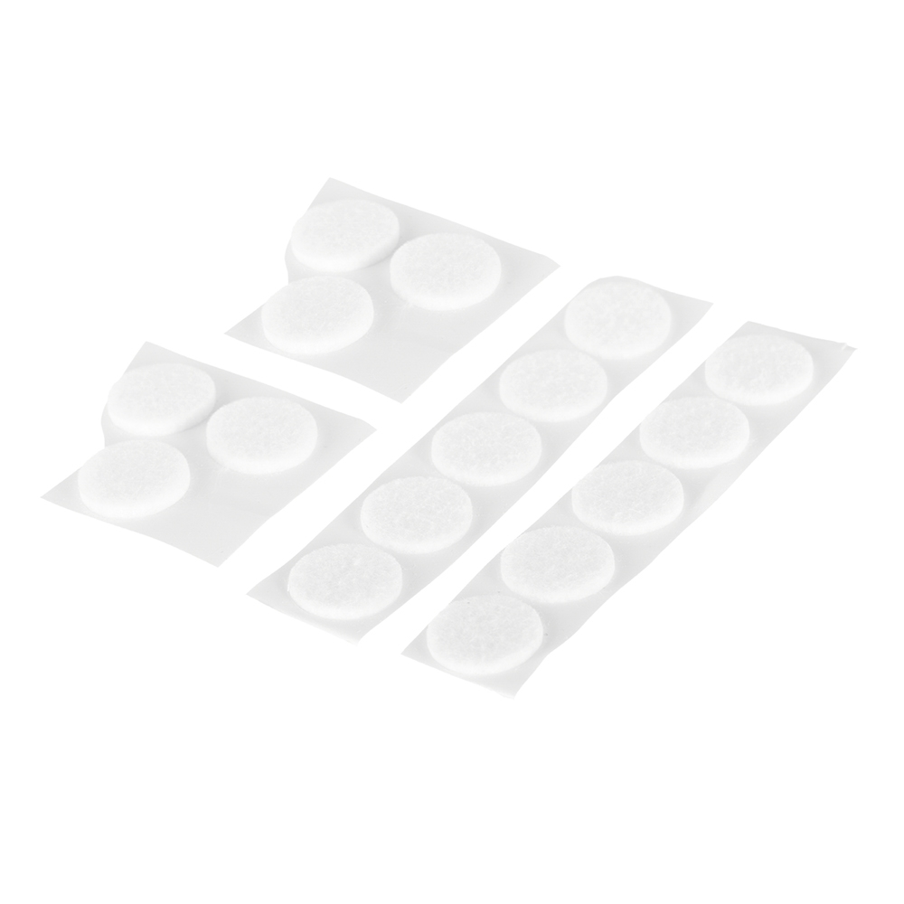 original-25345.jpg Подпятник фетровый d20 мм самоклеящийся белый (16 шт.) — изображение 1