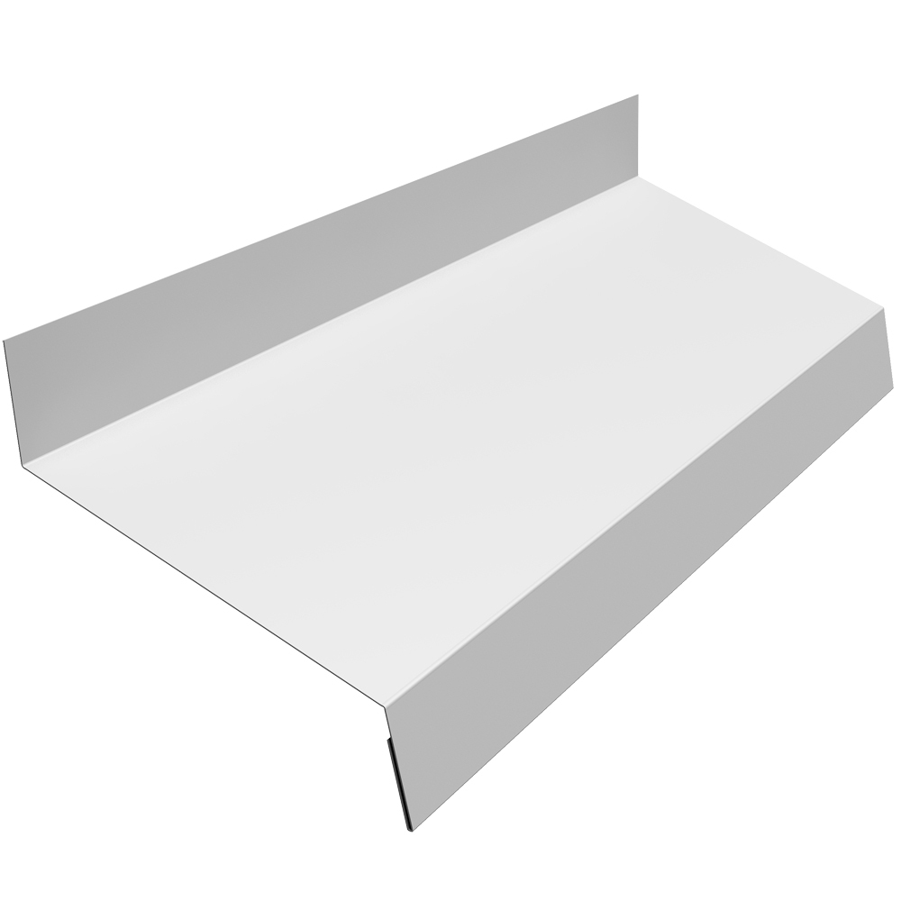 original-25361.jpg Отлив 50х2000 мм белый RAL 9003 — изображение 1