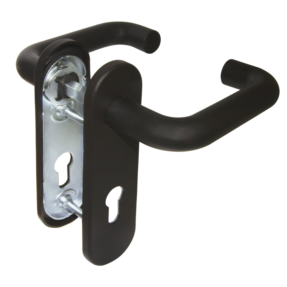 original-25415.jpg Ручка дверная Fuaro DH-0433 NE для противопожарной двери черная (43213) — изображение 1