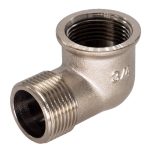 Угол CTM 1 1/4 ВР(г) х 1 1/4 НР(ш) латунный