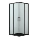 Душевой уголок WasserKraft Dill 61S черный 90х90х200 см квадрат стекло прозрачное 6 мм (61S03)