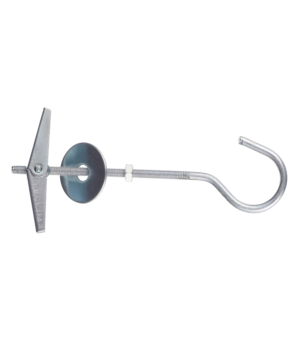 original-25707.jpg Дюбель складной пружинный L-образный крюк M3 85x10 мм (1 шт.) — изображение 1
