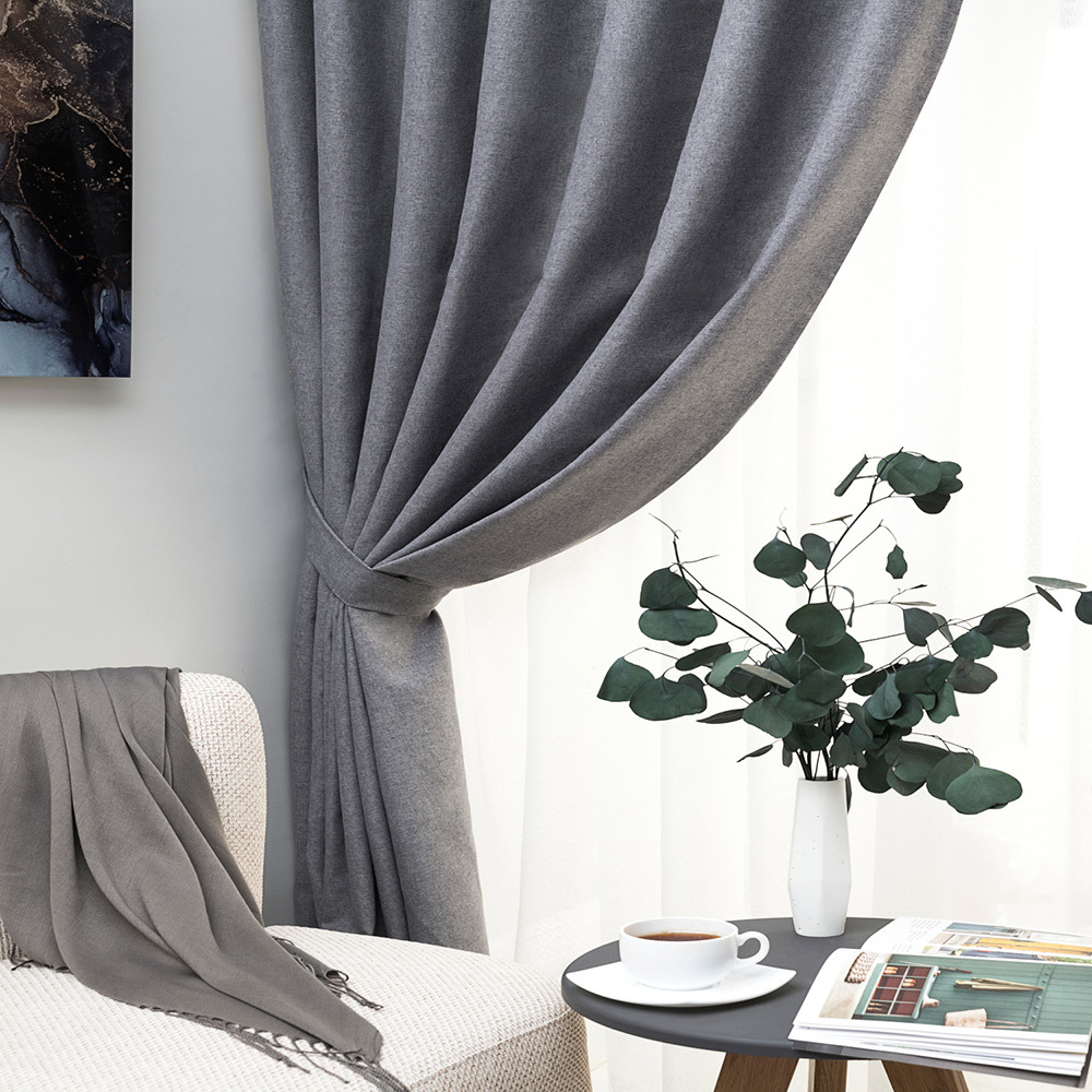 original-25756.jpg Штора рогожка трюфель 180х260 см Legrand Левис (58126161) — изображение 1