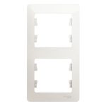 Рамка Systeme Electric Glossa трехместная перламутр (GSL000607)