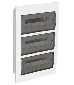 Щит распределительный встраиваемый EKF PROxima ЩРВ-П-36 пластиковый IP41 482х300х100 мм 36 модулей