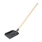 Лопата совковая Павловская Заря рельсовая сталь универсальная с деревянным черенком 1200 мм (811011)
