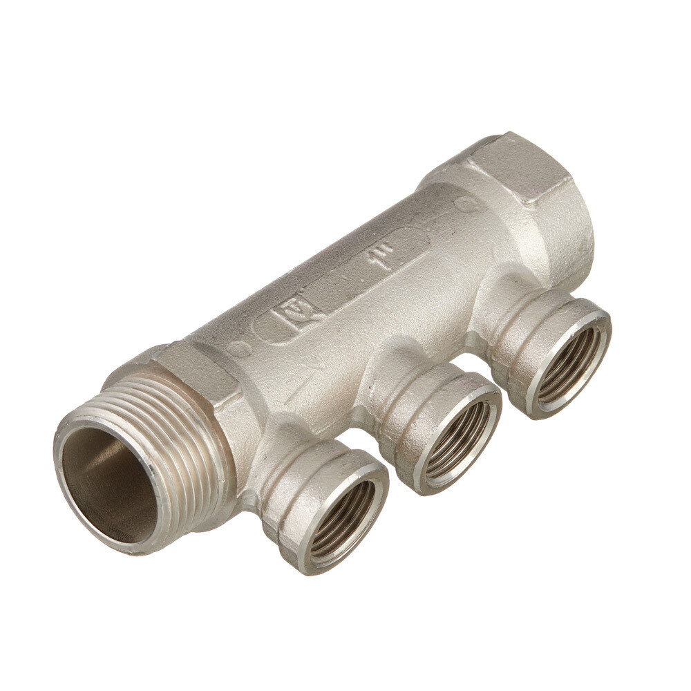 original-25906.jpg Коллектор Valtec 1 ВР(г) х 3 выхода 1/2 ВР(г) х 1 НР(ш) (VTc.550.N.0603) — изображение 1