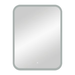 Зеркало с подсветкой прямоугольное 60х80 см с сенсорным включением Continent Horta (ЗЛП2398)