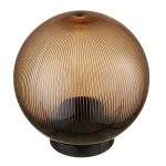 Светильник садово-парковый Svet Анелма черный 310 мм E27 100 Вт IP44 (1200-00340)