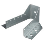 Опора бруса раскрытая оцинкованная 140 (135) х76 х50 (51)х2 мм