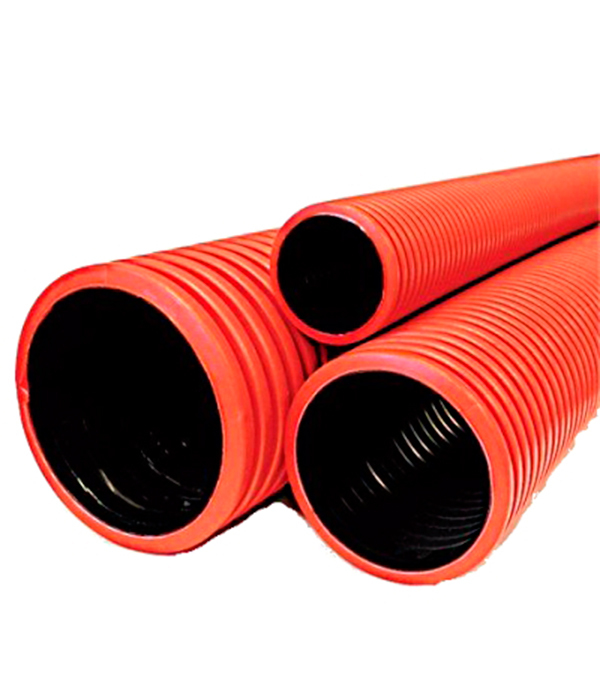 original-26064.jpg Труба двустенная гофрированная ПНД/ПВД d110/94,2 мм SN4 с протяжкой м.п. — изображение 1