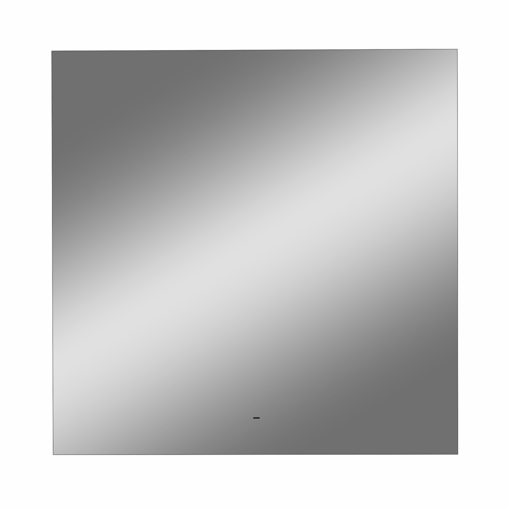 original-26100.jpg Зеркало с подсветкой квадратное 60х60 см бесконтактный сенсор Continent Valbon (ЗЛП2381) — изображение 1