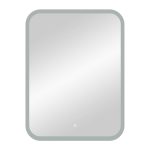Зеркало с подсветкой прямоугольное 50х70 см с сенсорным включением Continent Horta (ЗЛП2397)