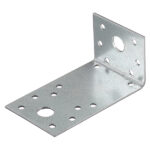 Уголок крепежный оцинкованный 45 (50) х95 (90)х55х2 мм