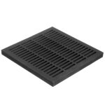Решетка для дождеприемника Gidrolica 300х300 мм пластиковая черная