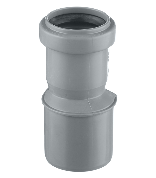 original-26269.jpg Переходник Ostendorf HTR d50х40 мм пластиковый эксцентрический для внутренней канализации (112710) — изображение 1