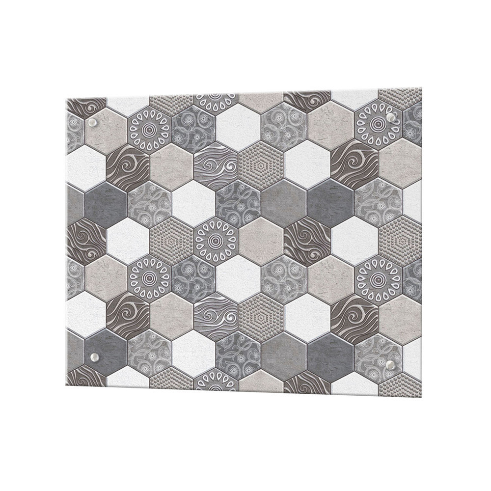 original-26292.jpg Панель стеновая закаленное стекло для кухни 500х600х4 мм плитка амаретто — изображение 1