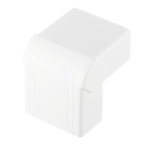 Угол внешний изменяемый для кабель-канала DKC 80х40 мм белый (01708)