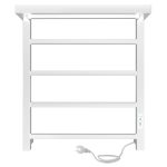 Полотенцесушитель электрический Indigo Forma с полкой 600х530 мм 105 Вт с терморегулятором белый