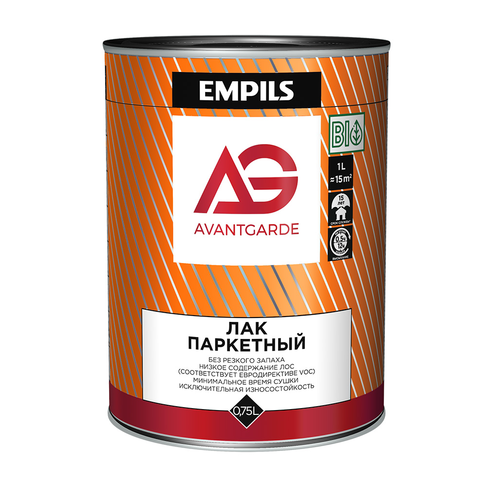 original-26337.jpg Лак паркетный Empils AvantGarde бесцветный 0,75 л глянцевый — изображение 1
